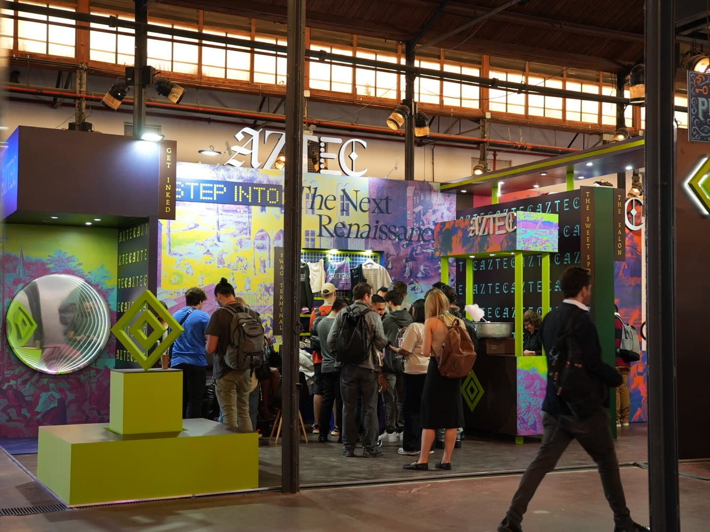 Aztec Booth Devconnect - 1